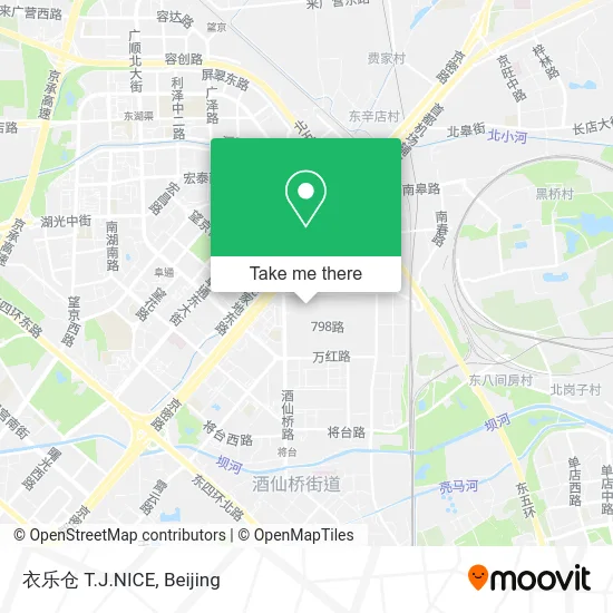 衣乐仓 T.J.NICE map