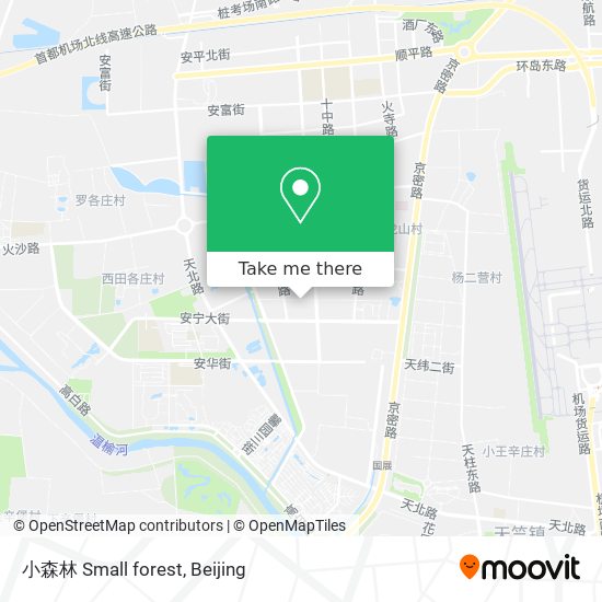 小森林 Small forest map