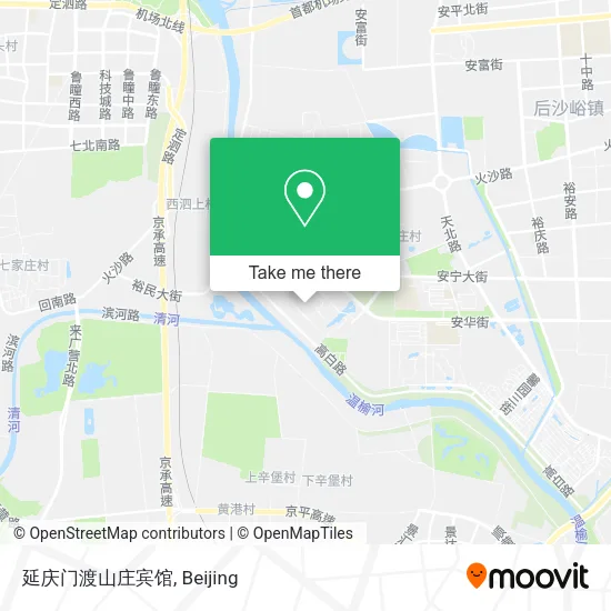延庆门渡山庄宾馆 map