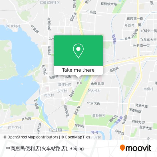 中商惠民便利店(火车站路店) map