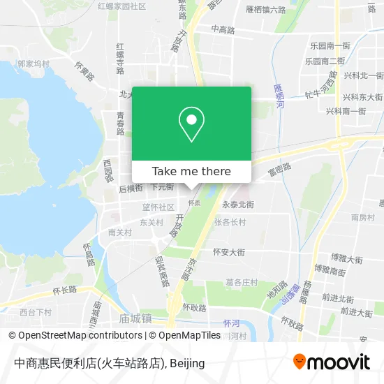 中商惠民便利店(火车站路店) map