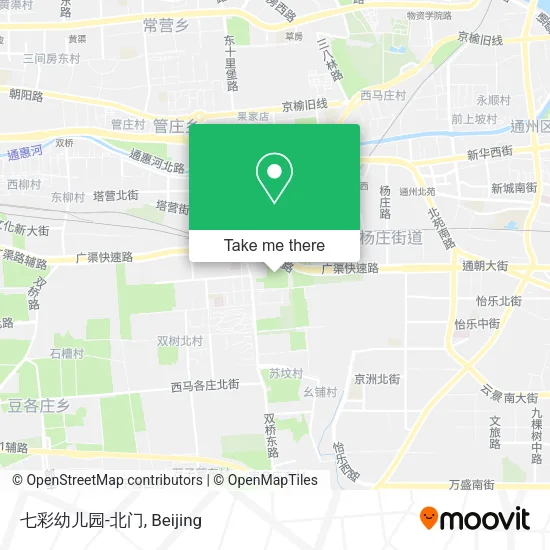 七彩幼儿园-北门 map