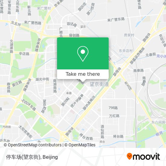 停车场(望京街) map