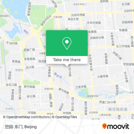 憩园-东门 map
