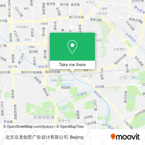 北京京龙创意广告设计有限公司 map