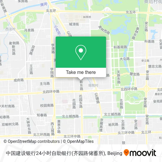 中国建设银行24小时自助银行(齐园路储蓄所) map