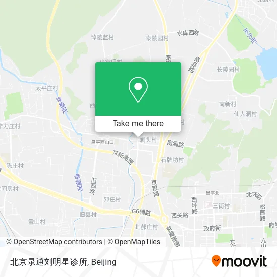 北京录通刘明星诊所 map