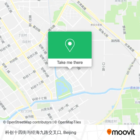 科创十四街与经海九路交叉口 map