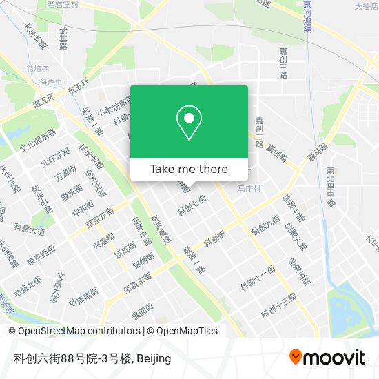 科创六街88号院-3号楼 map