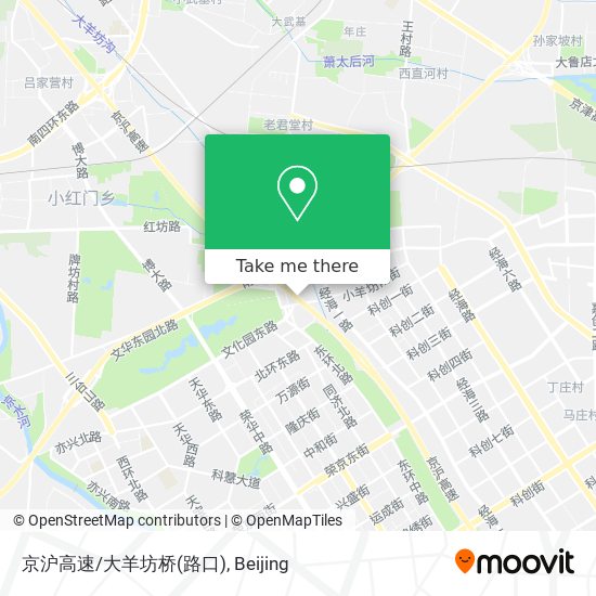 京沪高速/大羊坊桥(路口) map