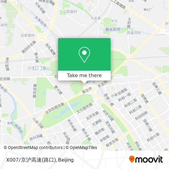 X007/京沪高速(路口) map