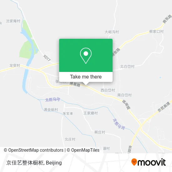 京佳艺整体橱柜 map
