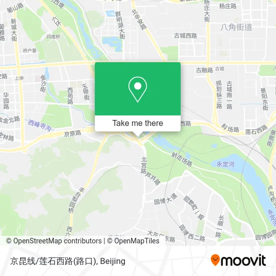 京昆线/莲石西路(路口) map