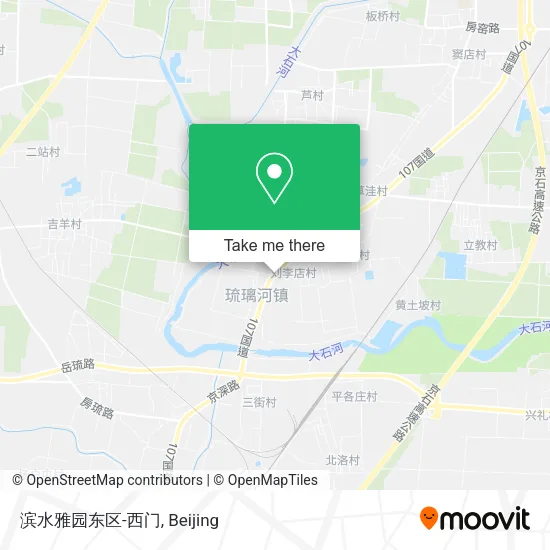 滨水雅园东区-西门 map