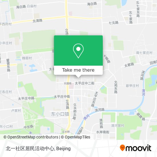 北一社区居民活动中心 map
