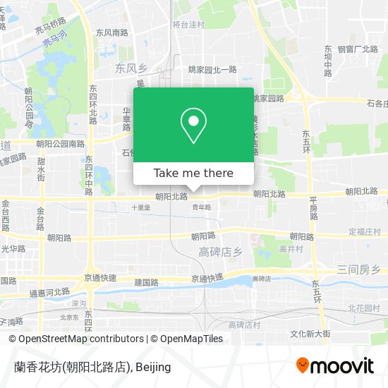 蘭香花坊(朝阳北路店) map
