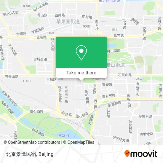 北京景怿民宿 map