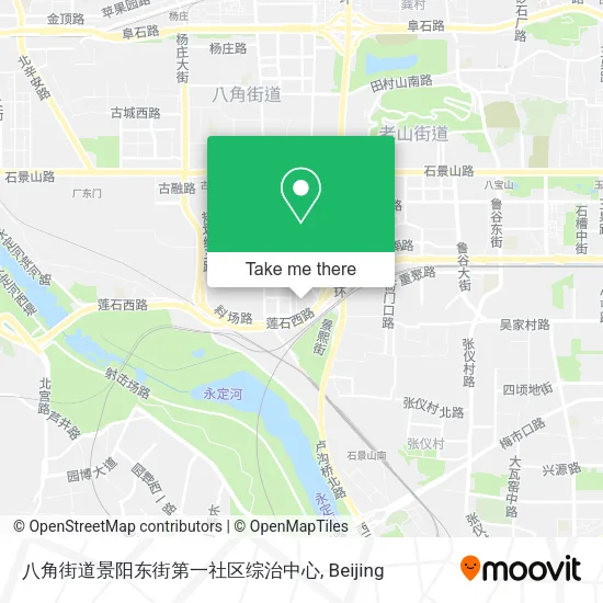 八角街道景阳东街第一社区综治中心 map