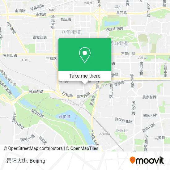 景阳大街 map