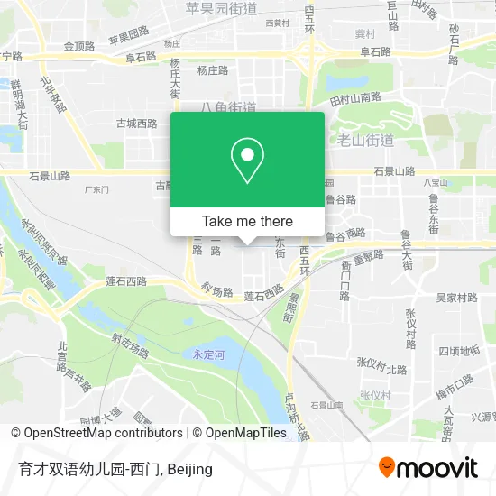 育才双语幼儿园-西门 map