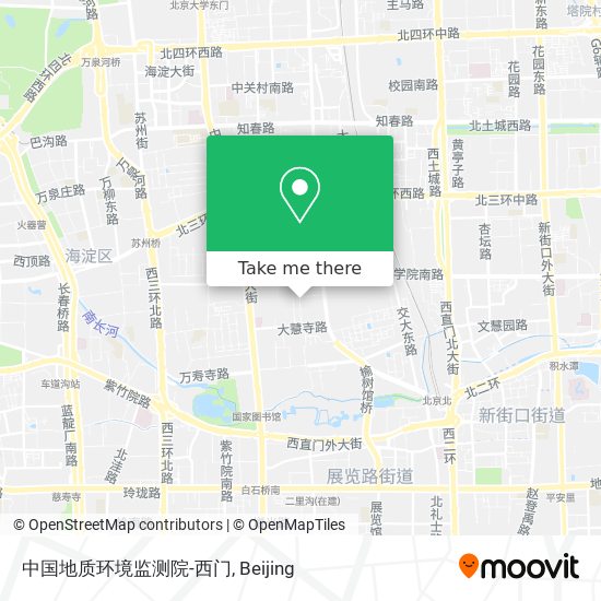 中国地质环境监测院-西门 map