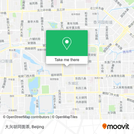 大兴胡同面茶 map