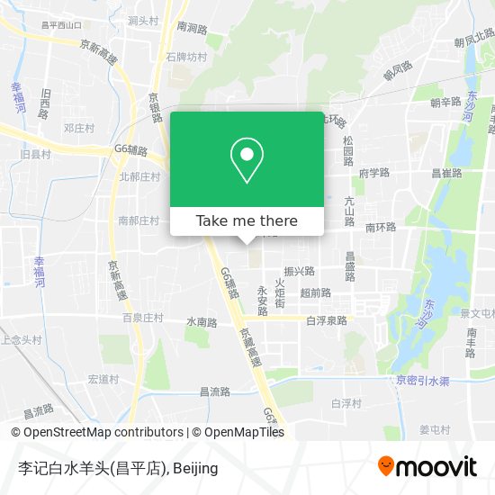李记白水羊头(昌平店) map