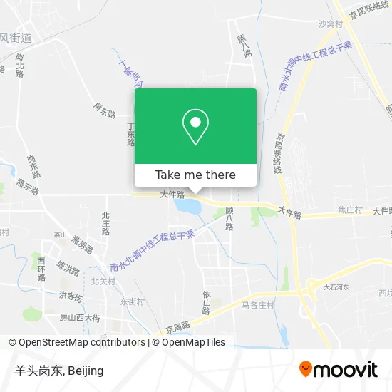 羊头岗东 map