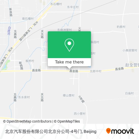 北京汽车股份有限公司北京分公司-4号门 map