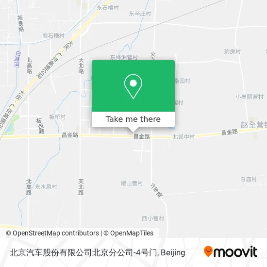 北京汽车股份有限公司北京分公司-4号门 map