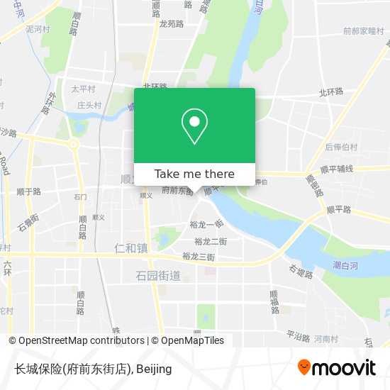 长城保险(府前东街店) map