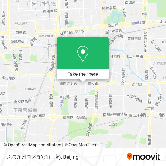 龙腾九州国术馆(角门店) map