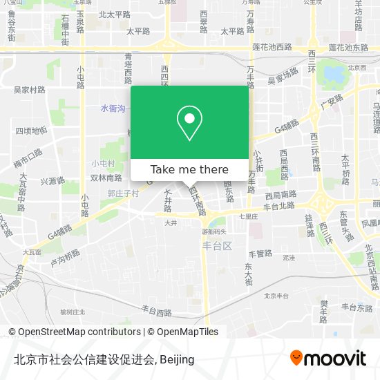 北京市社会公信建设促进会 map