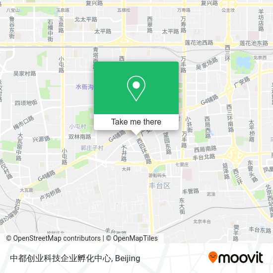 中都创业科技企业孵化中心 map