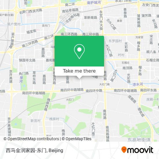 西马金润家园-东门 map
