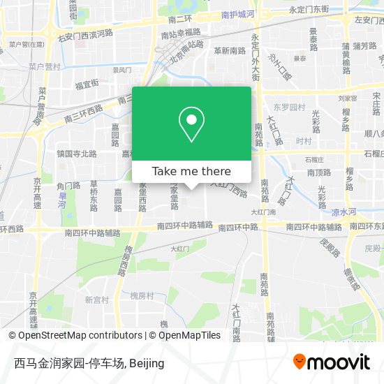 西马金润家园-停车场 map