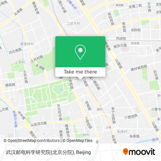 武汉邮电科学研究院(北京分院) map