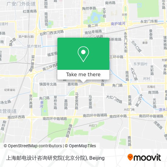 上海邮电设计咨询研究院(北京分院) map