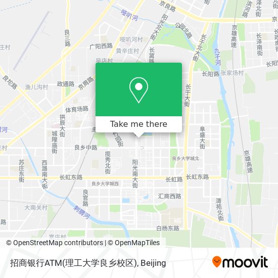 招商银行ATM(理工大学良乡校区) map