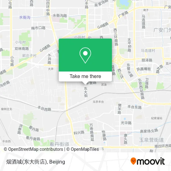 烟酒城(东大街店) map