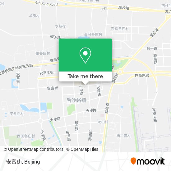 安富街 map