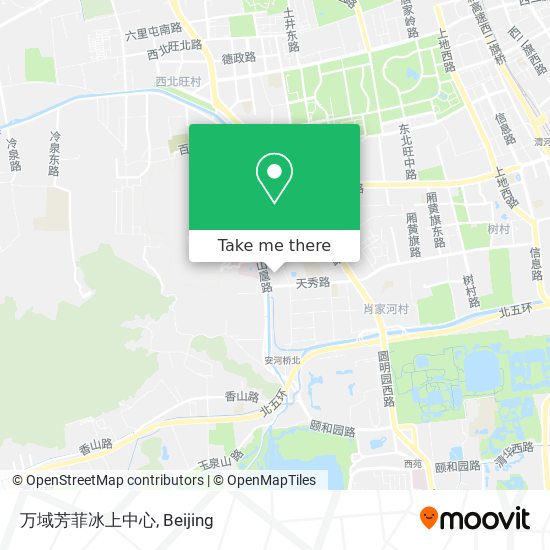 万域芳菲冰上中心 map
