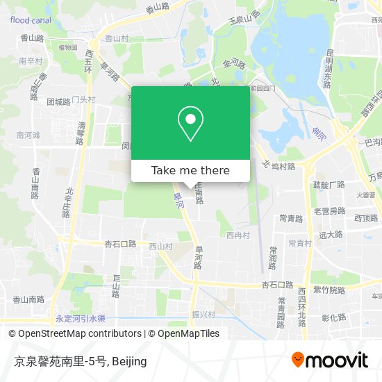 京泉韾苑南里-5号 map