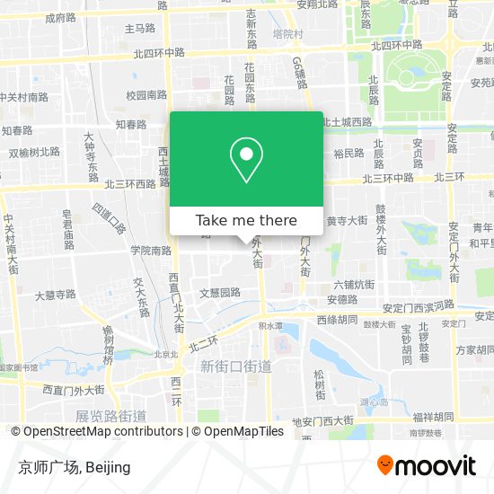 京师广场 map