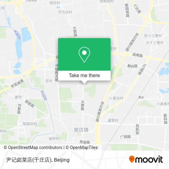 尹记卤菜店(于庄店) map