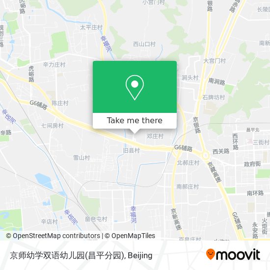 京师幼学双语幼儿园(昌平分园) map