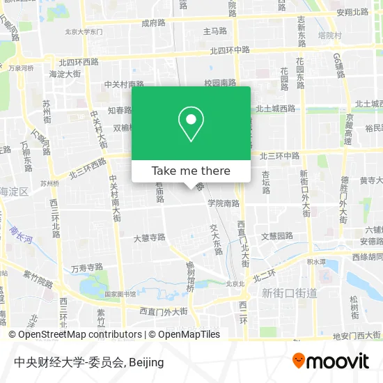 中央财经大学-委员会 map