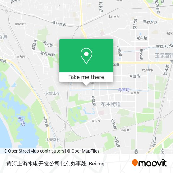 黄河上游水电开发公司北京办事处 map