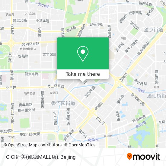 CICI纤美(凯德MALL店) map