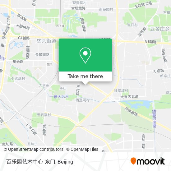 百乐园艺术中心-东门 map